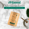 BeNat 100% All-Natural Body Powder - Talc-Free, Unscented, Eco-Friendly, Plastic-Free Packaging - Gentle for Sensitive Skin