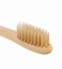 Eco-Friendly Bamboo Toothbrush with Ultra-Soft BPA-Free Nylon Bristles - Natural