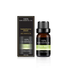 Organic Essential Oils Set Top Sale  Natural Therapeutic Grade Aromatherapy Oil Gift Kit For Diffuser (Option: Tea tree oil)