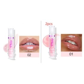 New Tube Lip Rich Lip Color Slightly Spicy Lip Honey Lip Glass Mirror Face Lip Mirror Liquid Lipstick (Option: Set14)