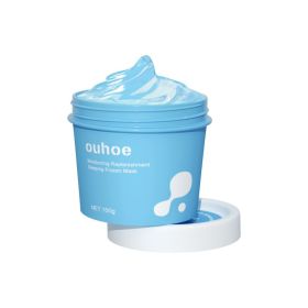 OUHOE Hydrating And Moisturizing Sleep Frozen Mask, Shrink Pores Brightens Skin, Refreshes And Moisturizes Spread Mask (Option: 100g-127g-2.7*2.28inch)