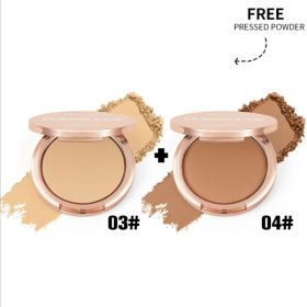 PHOFAY Matte Setting Pressed Powder (Option: Set2)