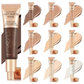 PHOFAY Full Coverage Foundation (Option: Set1)